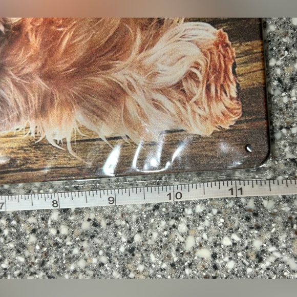 Yorkie "I Am Your Friend" Metal Sign NEW - Picture 4 of 5